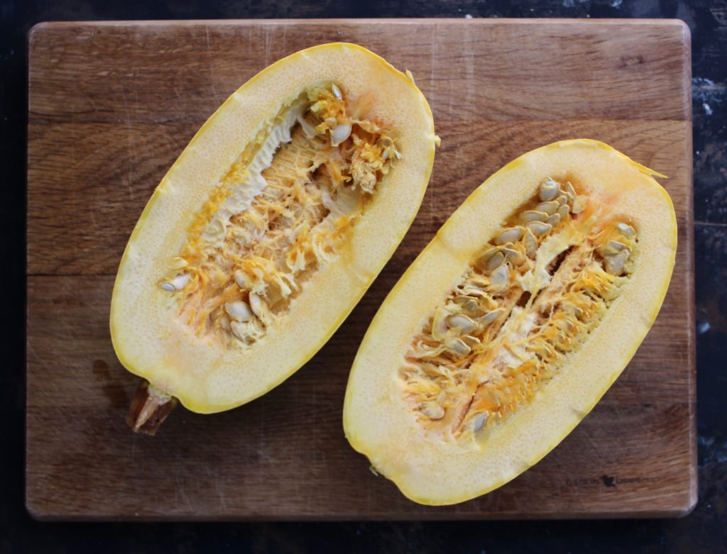 Spaghetti squash kerner