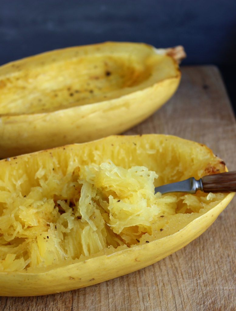 Spaghetti squash tilberedning