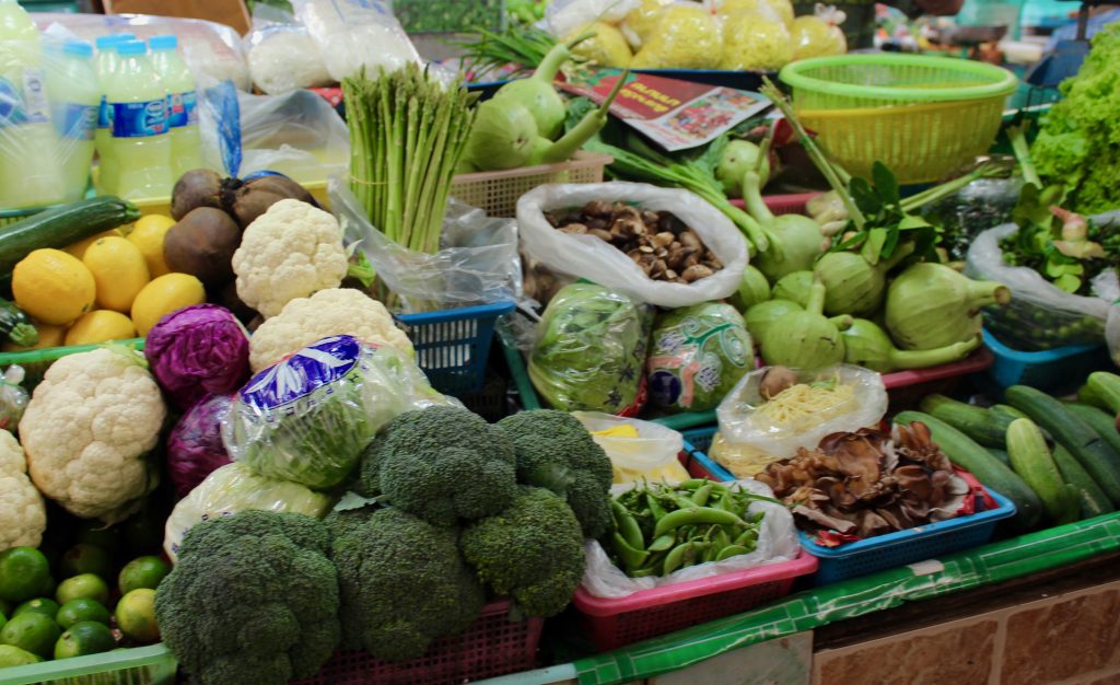 Grøntsagsmarked Phuket