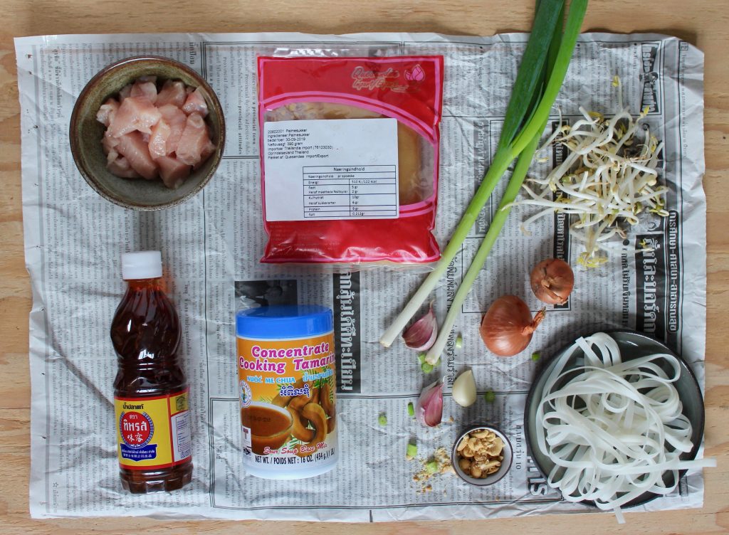 Ingredienser pad thai