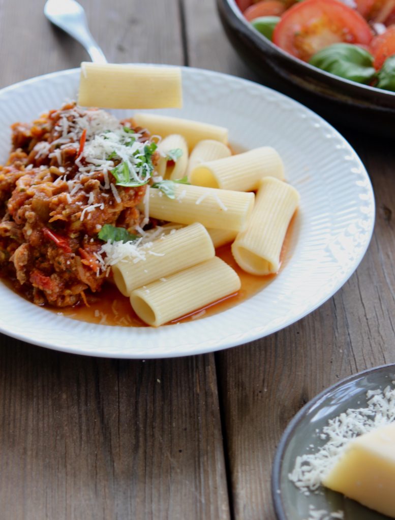 Kødsovs bolognese