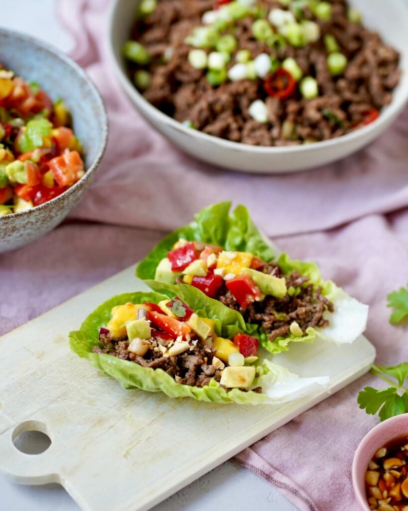 Hjertesalat taco opskrift